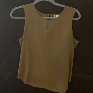 Olive Green Tank Top